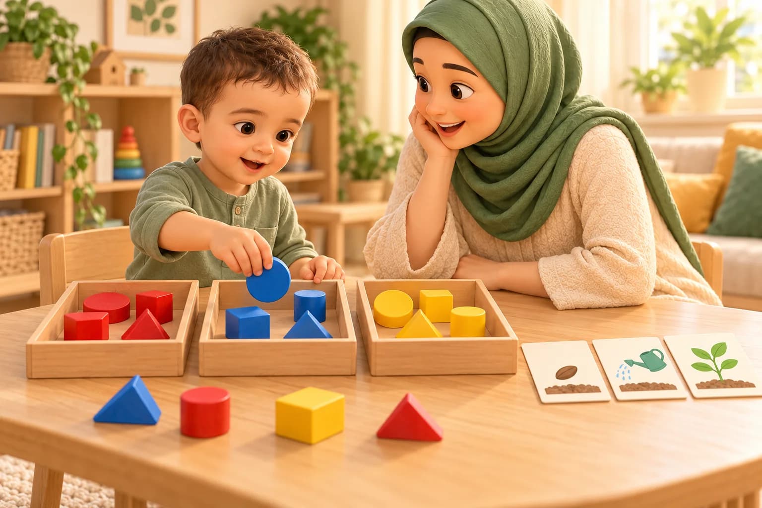 التصنيف والتسلسل عند الأطفال: أنشطة لتنمية التفكير واللغة حسب العمر