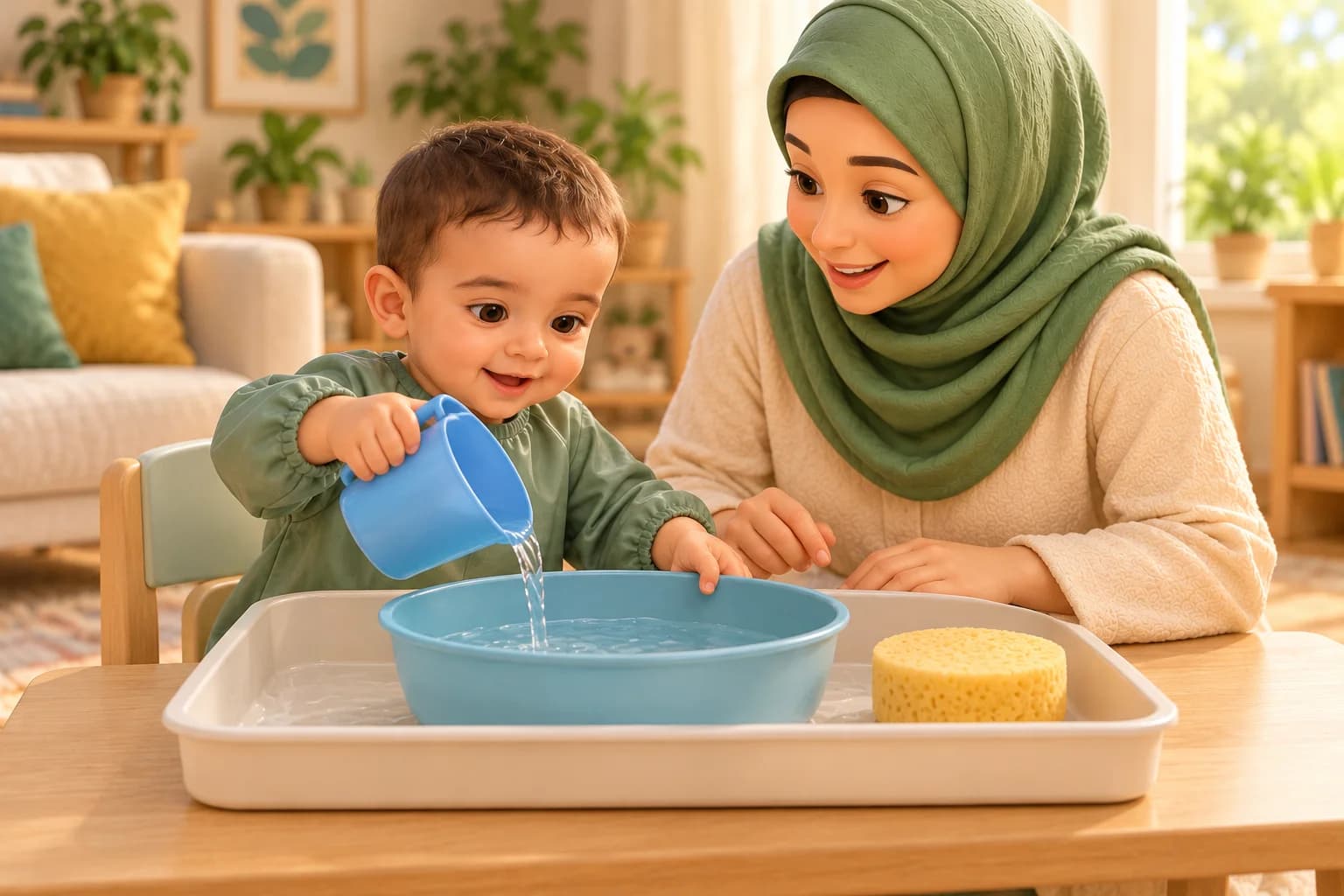 أنشطة الأطفال حسب العمر.. اللعب الحسي لدعم الاستكشاف والتعلم