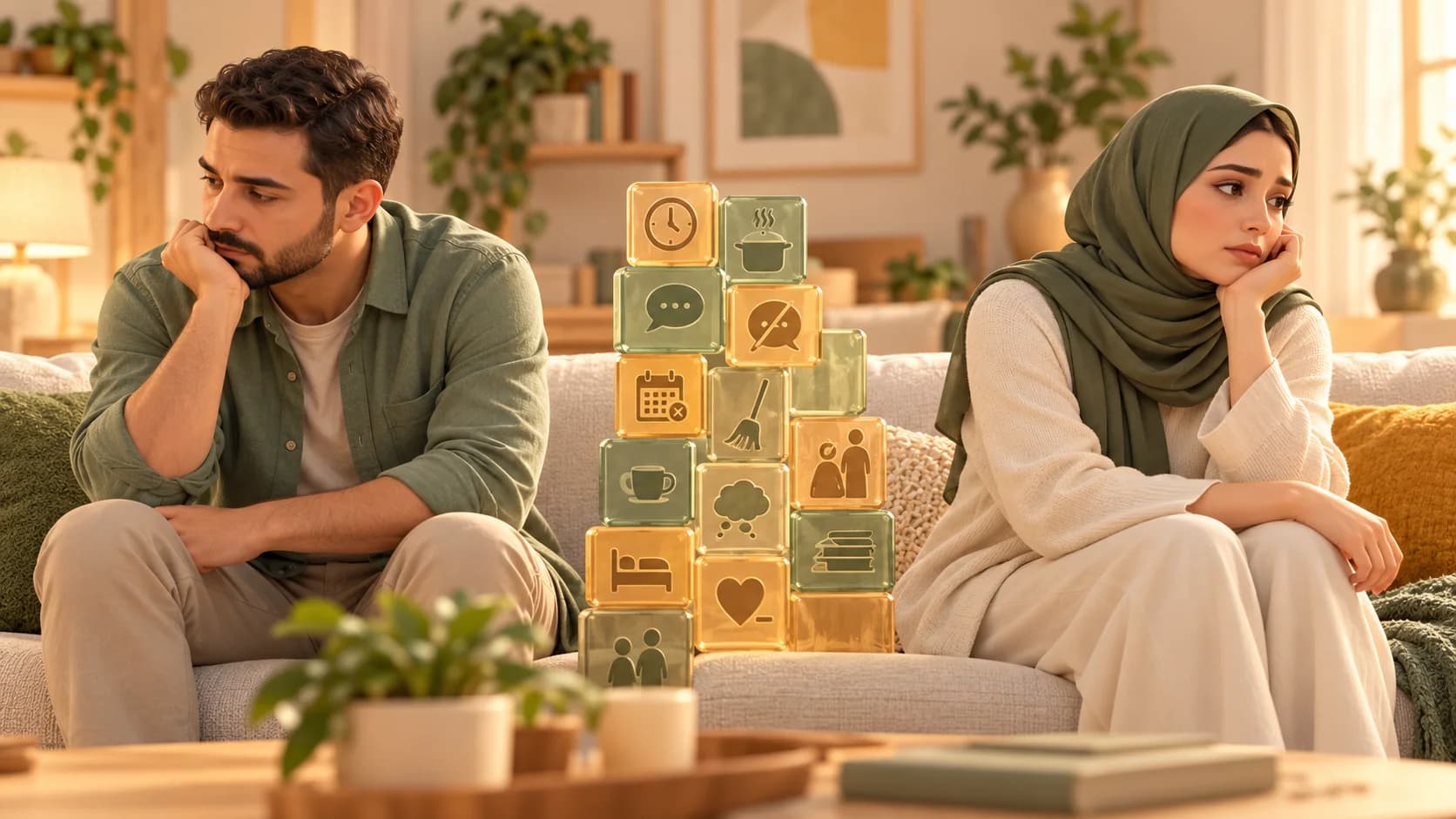 التراكمات العاطفية بين الزوجين: كيف تتحول المواقف الصغيرة لفجوة كبيرة؟