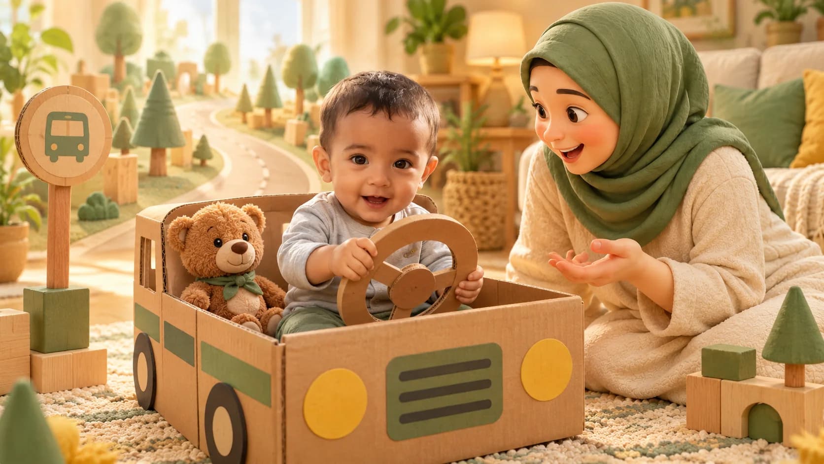 اللعب التخيلي عند الأطفال: فوائده للغة والتواصل وأنشطة عملية