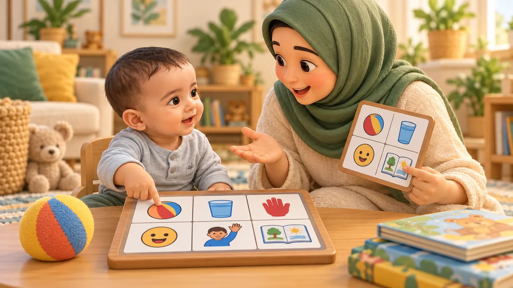 التواصل البديل والمعزز للأطفال: أنواعه وطرق استخدامه ودور الأسرة