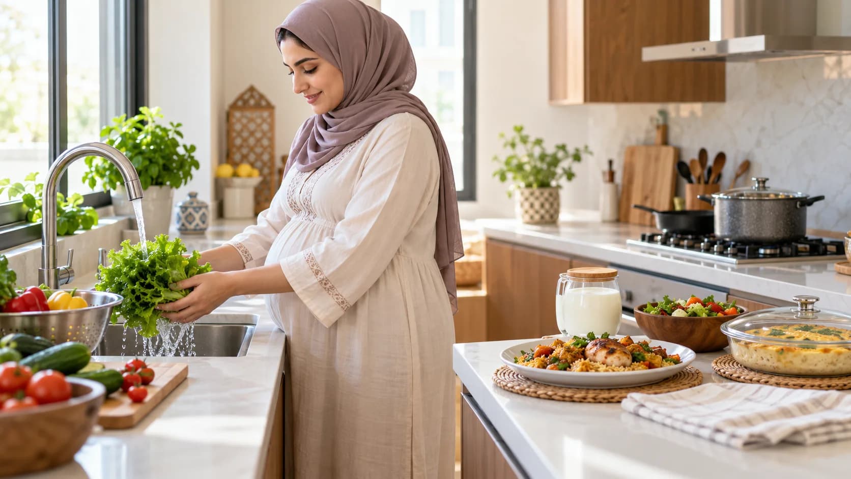 التغذية الصحية خلال الحمل: ماذا تأكل الحامل وما الأطعمة التي تتجنبها؟