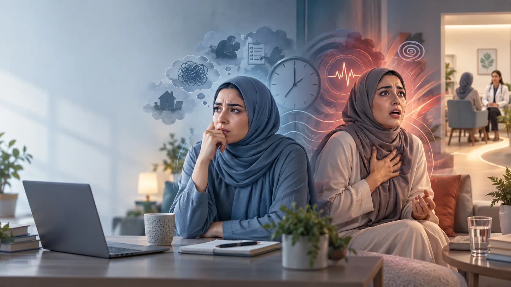 الفرق بين نوبة القلق ونوبة الهلع.. كيف تميز بينهما ومتى تستدعي الطبيب؟